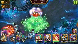 Magic Rush Heroes (хрустальное подземелье 143 уровень) 143 этаж