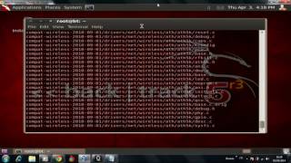 install wlan0 active wirless en backtrak 5 r3