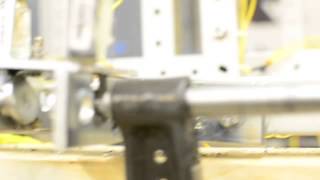 DC forward - hits limit switch -  backs off - stops