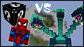 Чёрный Лаки Блок & Человек-Паук VS Гидра! - Лаки Битва #5
