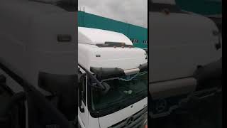 Спойлер на Мерседес Актрос (Mercedes Actros) высокая крыша