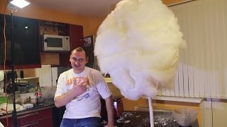 САМАЯ БОЛЬШАЯ СЛАДКАЯ ВАТА НА ЮТУБЕ!!! THE MOST GREAT SWEET WADDING ON YOUTUBE!!!