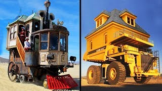 ТОП 10 НЕВЕРОЯТНЫХ ДОМОВ НА КОЛЕСАХ