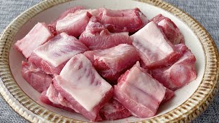 【小穎美食】排骨無論怎麼做，切記不要直接焯水，多加這一步，排骨鮮香嫩滑