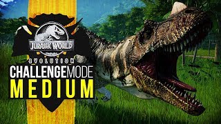 CARNIVORES ON ISLA NUBLAR! | Jurassic World: Evolution Challenge Mode : Medium Difficulty