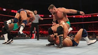 Chad Gable & Bobby Roode Vs. The Revival Highlights | RAW 2.11.2019