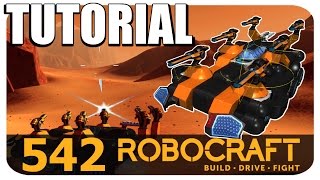 Robocraft Tutorial - Tier 10 Hover Buggy Carbon SMG - Let's Build