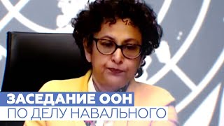 Журналист RT поставил в неловкое положение докладчиков ООН на пресс-конференции по делу Навального