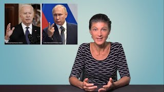 СМЕШНО! Это Путин киллер? Это Россия агреcсивная? (Сара Вагенкнехт)