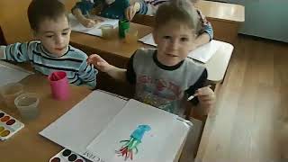 Тюльпаны занятие рисование в средней группе