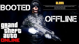 (GTA 5 ONLINE) R.I.P ARMY CREW | BOOTED OFFLINE BY TRYHARDS