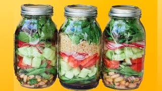 Kavanozda Salata Nasıl Yapılır?