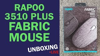Rapoo का Fabric cover वाला mouse | Unboxing: Rapoo 3510 Plus | Tech Tak