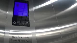 Kone Lift With Ecodisk Buttons At Waurn Ponds Library