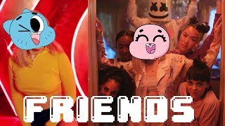 Gumball sing FRIENDS by Marshmello & Anne Marie [Cartoon Cover]