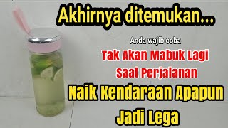TIPS MENGATASI MABUK PERJALANAN || CARA MENGATASI MABUK PERJALANAN
