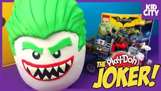 The Lego Batman Movie JOKER Play-Doh Surprise Egg with Blind Bag MiniFigures by KIDCITY