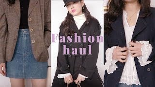 AUTUMN & WINTER HAUL ? 좋아하는 가을&겨울 아우터 10가지(자켓, 코트) 패션하울, 겨울룩북 | DEEPBROW 딥브로우