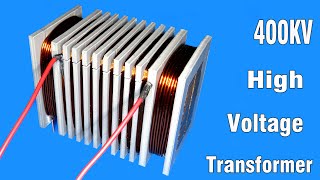 How to make high voltage transformer 400KV