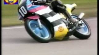 Yamaha TZR 250 Tour 30-9-95 1st Race Big Crash