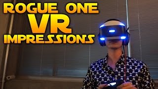 Star Wars Battlefront Rogue One X-Wing VR Mission - Full Mission Impressions!