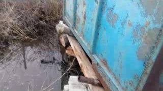 Как передвинуть Сарай - 5 тонник Контейнер без крана // Сила одного человека