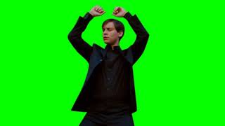 Футаж Тоби Магуайр танцует