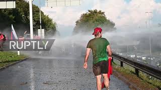 Slovenia: Tear gas and water cannon deployed against COVID restrix protesters in Ljubljana