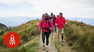 Amputees Climb a Volcano for a Cause