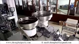 Automatic spare parts packaging machine with counting,filling,sealing system