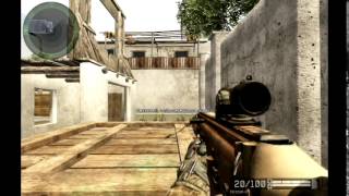 Макрос на FN Scar-h , 2-х кратный прицел, сошки(подствола), пламик или глушитель Warface