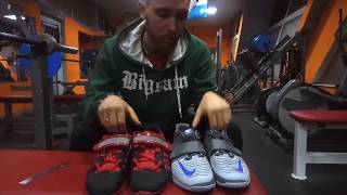 Обзор штангеток адидас adiPower Weightlifting VS Nike Romaleos 3