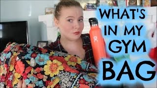 Whats In My Work Out Bag!!