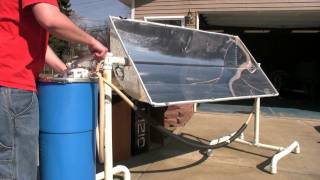 Solar Trough: Maple Syrup Preheater