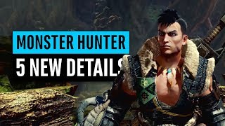 Monster Hunter World | 5 New Details Revealed at TGS