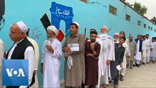 Voters in Jalalabad City Cast Ballots in Election