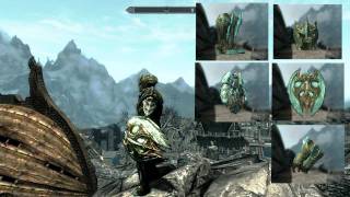 Skyrim Armor's : Glass Armor  (Male and Female) HD