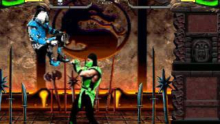 MKP Online Beta 9 - Reptile (Black Shroud) vs Cyber Sub-Zero (StyxKazikluBey)