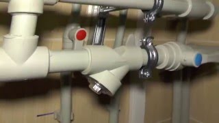 Обвязка газового котла + электрического котла. Котельная Buderus полипропилен. Стат Климат