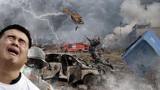 Apocalypse in China! Hurricane hits Shanghai! The evacuation of 26 million people has begun!