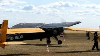100 лет ВВС РФ, Омск, аэродром Калачево, Як-12(18.08.12)