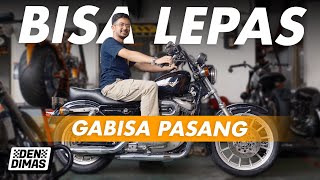 MODIF SPORTSTER SENDIRI DI RUMAH, Gagal atau Berhasil ya?