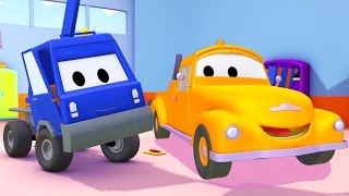 Эвакуатор Том игрузоподъемник в Автомобильный Город | Мультфильм для детей