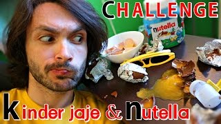 KINDER & NUTELLA CHALLENGE!