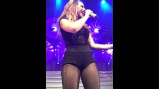 Normani messing with Security Guy in Chicago | Front Row | Fifth Harmony