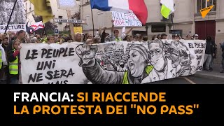 #Francia: si riaccende la protesta dei ''no pass''