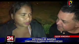 Venezuela: el conmovedor recorrido de Andrés Hurtado por las calles de Caracas