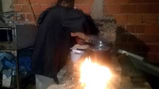 PE  DE FRANGO COM MACARRÃO PARTE 1