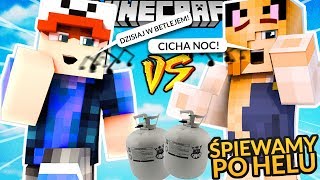 ŚPIEWAMY KOLĘDY PO HELU W MINECRAFT BED WARS! VITO vs BELLA