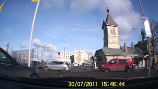 Авария, не соблюдение дистанции. Таллинн, 21.02.2017  11:50